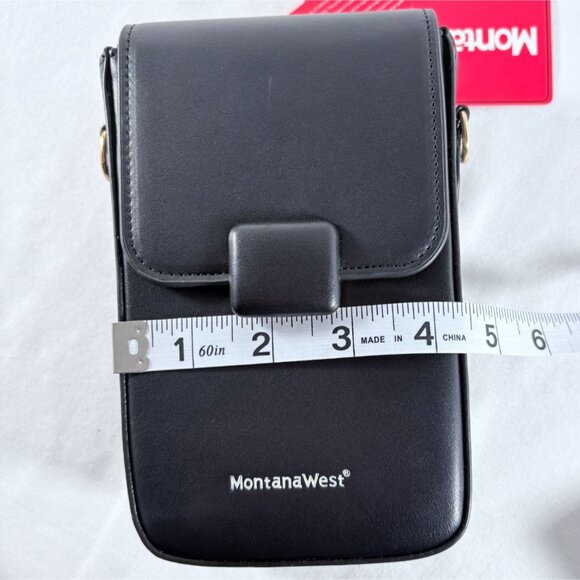 Montana West Cell Phone Small Crossbody Bag Purse w/ RFID Blocking NWT - Picture 7 of 7